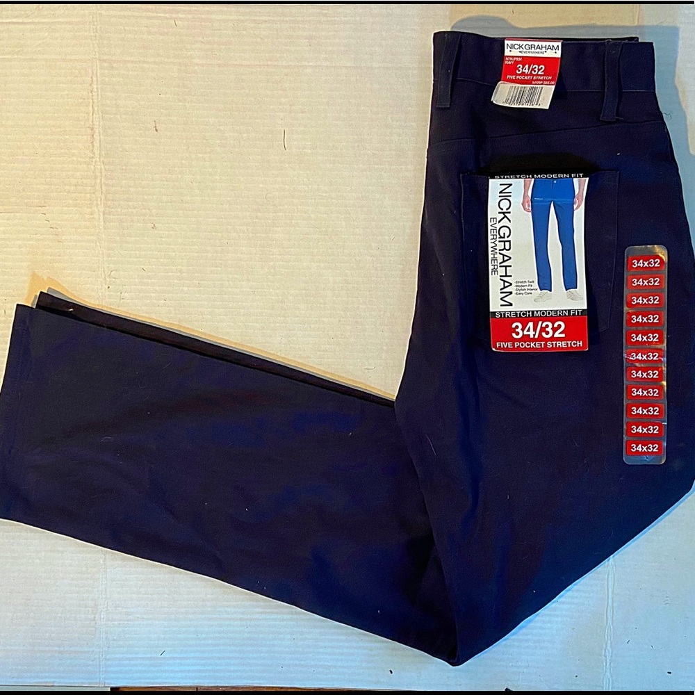 COPY - Men’s Nick Graham 5-Pocket Stretch Modern Fit Pant